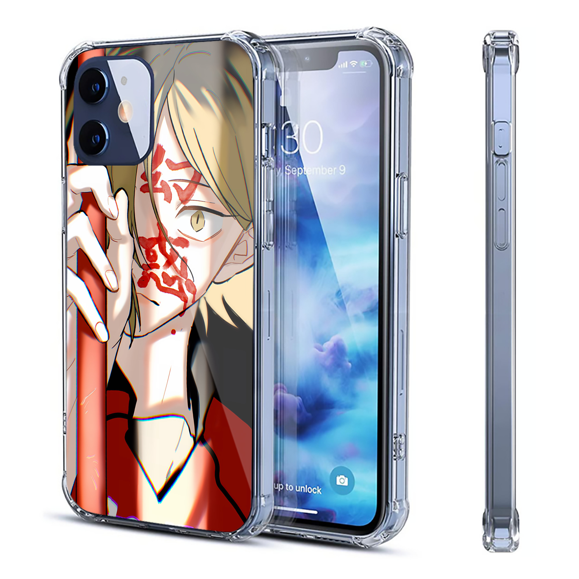 （画像用） ハイキュー!! Haikyu!! 【iPhone 12シリーズ対応】透明スマホケース（クリアソフトケース）